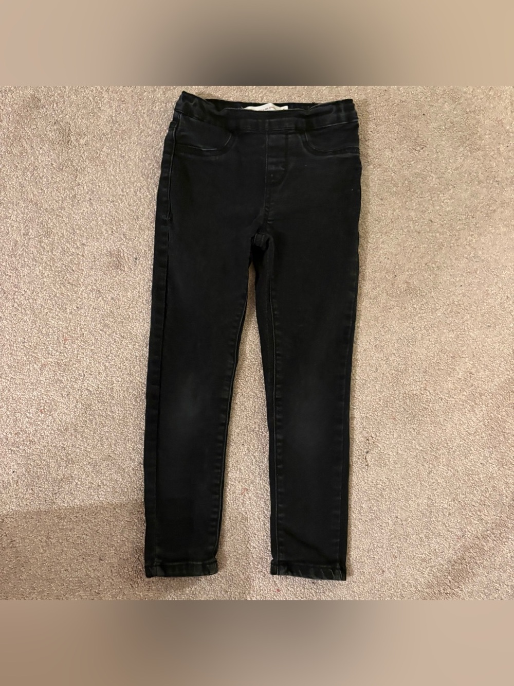 Levi's kids pull-on jegging size 6 Black Skinny Jeans